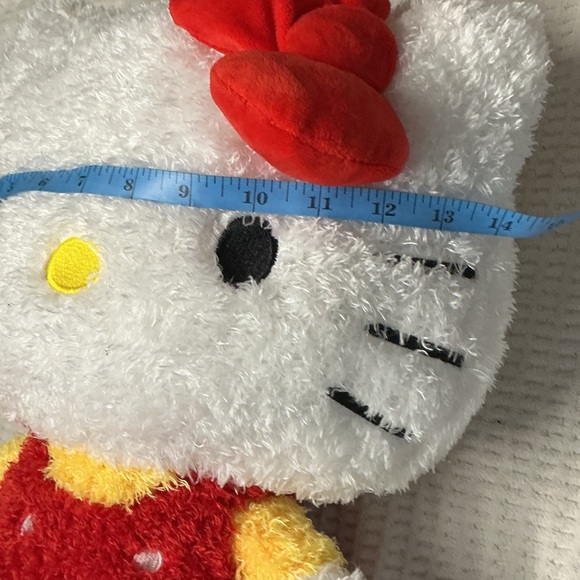 Sanrio hello kitty fuzzy red dress plush pillow buddy . New without tags - Picture 6 of 12